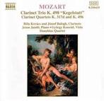 cd - Mozart - Clarinet Trio K. 489 Kegelstatt / Clarine..., Verzenden, Zo goed als nieuw