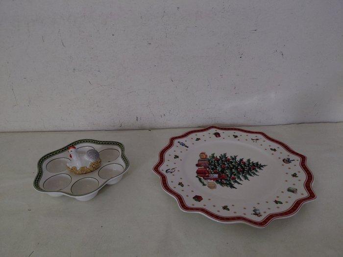Villeroy & Boch - Schotel (2) - Keramiek - Bord en, Antiek en Kunst, Antiek | Glas en Kristal