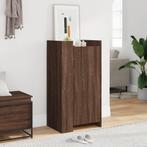 vidaXL Schoenenkast 52x37,5x100 cm bewerkt hout bruin, Verzenden, Nieuw
