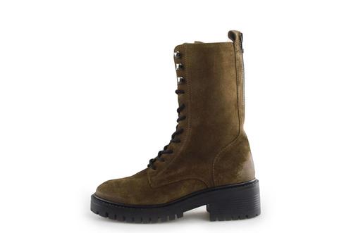 Poelman Veterboots in maat 37 Groen | 10% extra korting, Kleding | Dames, Schoenen, Groen, Zo goed als nieuw, Overige typen, Verzenden