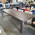 Grote massief houten tafel / eettafel  afm 300x120 cm, Huis en Inrichting, Gebruikt, Eikenhout