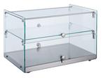 Neutrale display vitrine recht met tussenplank, Verzenden, Nieuw in verpakking, Koelen en Vriezen
