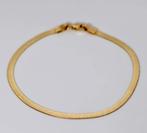 Gouden Herringbone Armband 14K, Verzenden, Nieuw, Goud, Goud