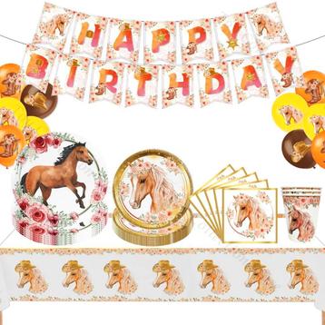 Paarden party set Sweet Horse 86-delig beschikbaar voor biedingen