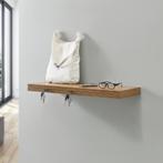 Wandrek met sleutelhouder - walnoot kleur, Verzenden, Nieuw