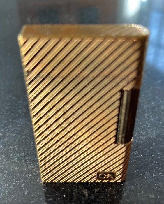 Caran dAche - Zonder minimumprijs - Aansteker - Verguld, Verzamelen, Rookartikelen, Aanstekers en Luciferdoosjes