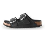 Birkenstock Slippers in maat 37 Zwart | 10% extra korting, Slippers, Verzenden, Zwart, Zo goed als nieuw