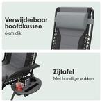 2dekans | LifeGoods Ligstoelen Comfort - Opvouwbaar -, Tuin en Terras, Tuinsets en Loungesets, Ophalen of Verzenden, Zo goed als nieuw