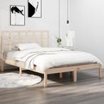 vidaXL Bedframe massief hout 160x200 cm, Huis en Inrichting, Slaapkamer | Bedden, Bruin, Verzenden, 200 cm, 160 cm