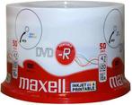 Maxell DVD-R 4.7 GB Inkjet Printable 50 stuks, Verzenden, Nieuw