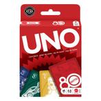 Mattel 80th Anniversary UNO Card Game Ruby Red (Merk), Kinderen en Baby's, Speelgoed | Poppen, Verzenden, Zo goed als nieuw