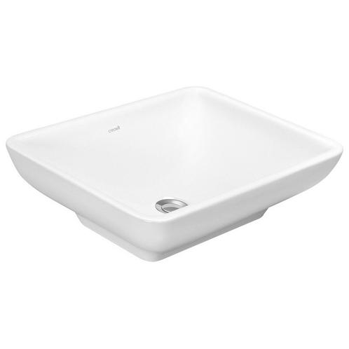 Wastafel BWS Holley 50x40 cm Keramiek Wit, Doe-het-zelf en Verbouw, Sanitair, Overige typen, Nieuw, Chroom, Ophalen of Verzenden