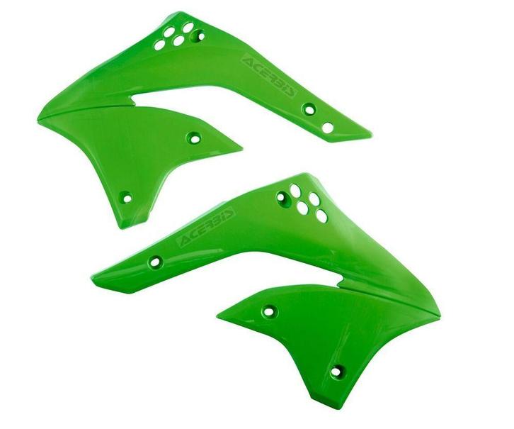 Acerbis Radiateurkappen Kawasaki KX450F 2006-2008 Groen -, Motoren, Onderdelen | Overige, Ophalen of Verzenden