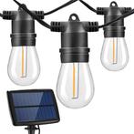 Solar lichtslinger - Prikkabel | 10 Meter | 10 LEDs, Kunststof, Nieuw, Ophalen of Verzenden, Hanglamp