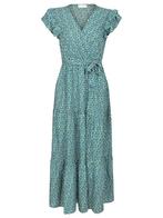 Jurk Viooltjes Blauw XL (42), Kleding | Dames, Verzenden, Nieuw