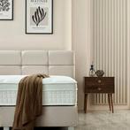 Boxspring Vida 180x200 beige, Verzenden, Nieuw, Beige, Modern
