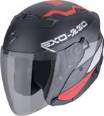 Scorpion Exo-230 Band Zwart Rood Jethelm, Jethelm, XXL, Nieuw met kaartje, Overige merken