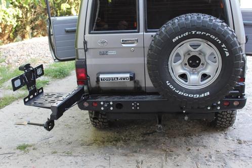 F4X4 - JERRYCANHOUDER TOYOTA LANDCRUISER 90 SERIE, Auto diversen, Auto-accessoires, Ophalen of Verzenden