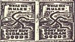 1941 U.S. 5c Tarief postzegel: koop geen Duitse goederen..., Verzamelen, Verzenden