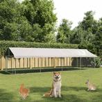 vidaXL Hondenkennel voor buiten met dak 600x200x150 cm, Dieren en Toebehoren, Verzenden, Nieuw