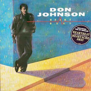 LP gebruikt - Don Johnson - Heartbeat, Cd's en Dvd's, Vinyl | Overige Vinyl, Zo goed als nieuw, Verzenden