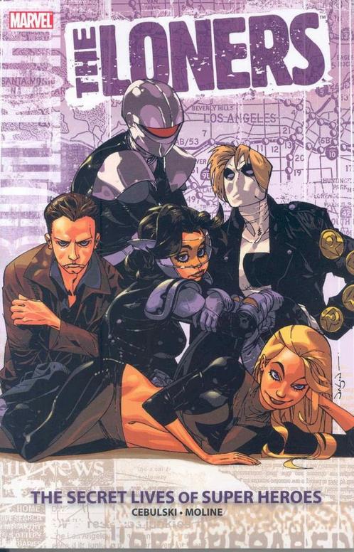 The Loners: The Secret Lives of Super Heroes, Boeken, Strips | Comics, Zo goed als nieuw, Verzenden
