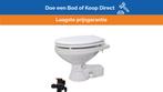 Bieden: Jabsco Quiet Flush Electric Toilet Regular Sit with, Ophalen of Verzenden, Nieuw, Kombuis en Sanitair, Zeilboot of Motorboot