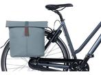 Basil City Dubbele Fietstas MIK - graphite blue - 32 liter, Verzenden, Zo goed als nieuw
