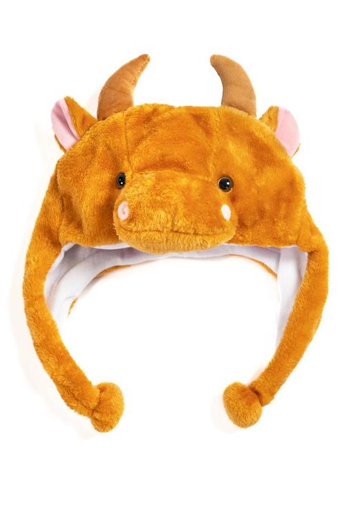 Muts Flappen Bruine Stier Laplander met Oortjes Bruin Koe Ho, Kinderen en Baby's, Kinderkleding | Mutsen, Sjaals en Handschoenen