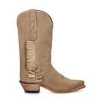 Bootstock Ruffle cowboylaarzen voor dames in het Beige, Kleding | Dames, Verzenden, Beige, Overige typen, Nieuw