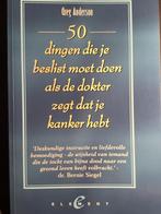50 dingen die je beslist moet doen als de dokter zegt dat je, Boeken, Verzenden, Gelezen, G. Anderson