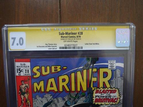 Sub-Mariner #28 - Youthquake! - Signed by Stan Lee - 1, Boeken, Strips | Comics