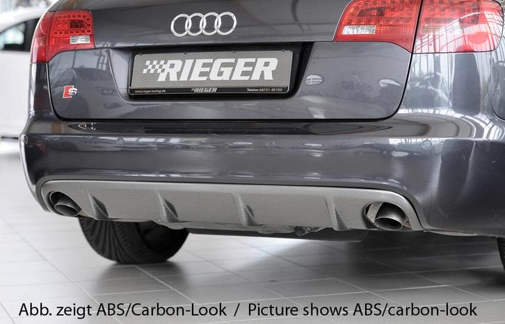Rieger diffuser | A6 (4F): 04.04-09.08 (tot Facelift) - Avan, Auto-onderdelen, Carrosserie en Plaatwerk, Nieuw, Audi, Verzenden