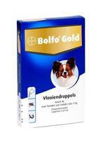 Bolfo Gold Hond 40 - 2 pipetten | Tot 4KG, Nieuw, Ophalen of Verzenden