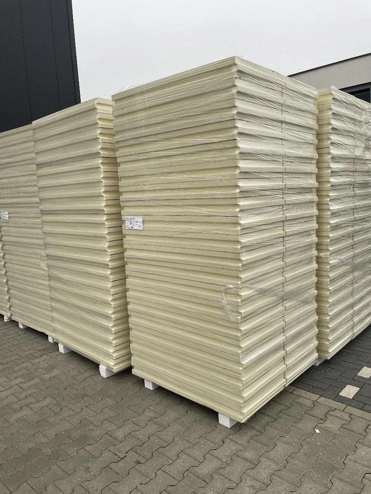 B-keus PIR 2-zijdig aluminium Tand & Groef 1200x600x110mm, Doe-het-zelf en Verbouw, Isolatie en Afdichting, Dakisolatie, Nieuw