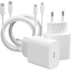 iPhone Snellader - USB C Lightning Kabel - 4 PACK - 20W, Ophalen of Verzenden, Nieuw