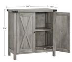 Grijs Dressoir 2-Deurs – Boerderijstijl met Opbergruimte, Verzenden, Nieuw