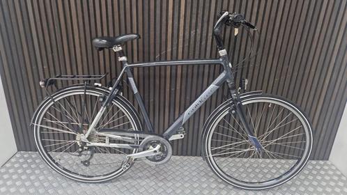 Gazelle Imola | Gebruikt | 3 maanden garantie | Heren Zwart, Fietsen en Brommers, Overige Fietsen en Brommers