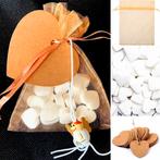 Organza zakje met gelukspoppetje engel, kaartje en inhoud, Hobby en Vrije tijd, Verzenden, Nieuw, Feestartikel, Geboorte of Huwelijk