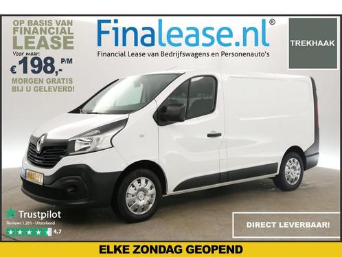 Renault Trafic 1.6 dCi T29 L1H1 Airco Cruise Nav PDC €198pm, Auto's, Bestelauto's, Lease, Handgeschakeld, Diesel, Renault, Wit