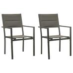 Tuinstoel Set - OP=OP! Textileen & Stalen Frame, Tuin en Terras, Tuinstoelen, Ophalen of Verzenden, Nieuw, Textileen, Stapelbaar