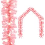 vidaXL Kerstslinger met LED-lampjes 10 m roze, Diversen, Kerst, Verzenden, Nieuw