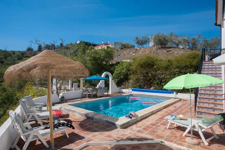 CASA FELIZ met verwarmd privé zwembad, en superuitzicht!, Vakantie, Vakantiehuizen | Spanje, Landelijk, Costa del Sol, In bergen of heuvels