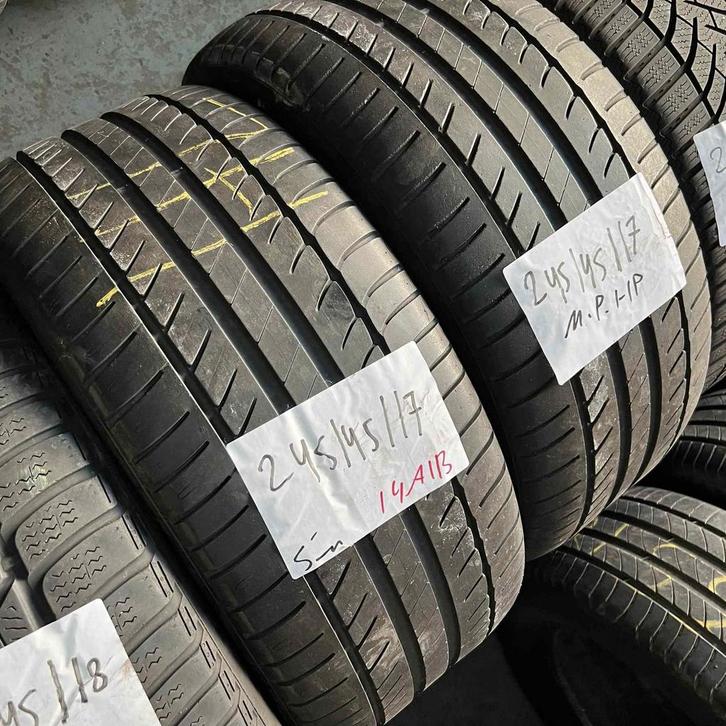 2 x Michelin Primacy HP 245-45-17 Zomerbanden 5mm, Auto-onderdelen, Banden en Velgen, 17 inch, Zomerbanden, 245 mm, Personenwagen