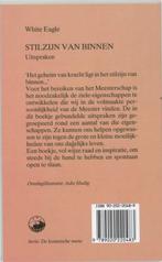 Stilzijn van binnen / De kosmische mens 9789020220483, Boeken, Verzenden, Gelezen, White Eagle