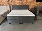 Boxspring Mallorca bed antraciet beige Actieprijs, Huis en Inrichting, Slaapkamer | Boxsprings, Ophalen, Overige kleuren, Mallorca boxspring