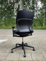 Steelcase Leap V2 Bureaustoelen - Zwart - Full Option, Huis en Inrichting, Bureaustoelen, Verzenden, Zwart, Zo goed als nieuw