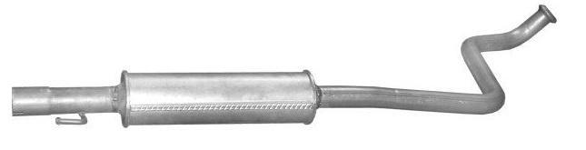 Uitlaat, Middendemper Toyota Yaris Verso, Auto-onderdelen, Uitlaatsystemen, Nieuw, Verzenden