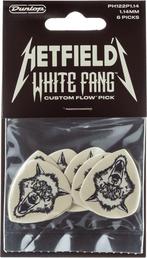 Jim Dunlop PH122P114 James Hetfield White Fang plectrum 1.14, Ophalen of Verzenden, Nieuw, Elektrische gitaar
