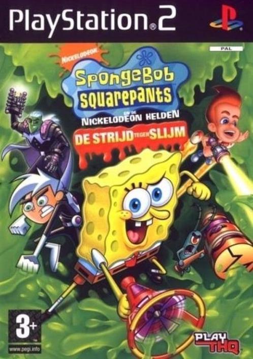 Spongebob Squarepants de Strijd Tegen Slijm (PS2 Games), Spelcomputers en Games, Games | Sony PlayStation 2, Zo goed als nieuw